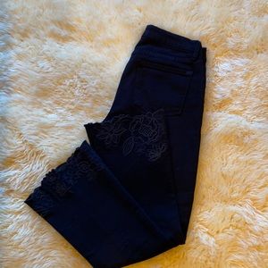 Frame Denim Le Crop Mini Boot - in Black